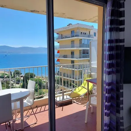 Ajaccio Vue Imprenable Appt 3 P Pour 4 Ou 5 Personnes Sanguinaires 300M Plages Et Merpersonnes Exterior foto