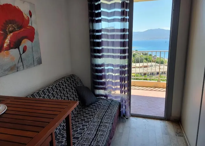 Ajaccio Vue Imprenable Appt 3 P Pour 4 Ou 5 Personnes Sanguinaires 300M Plages Et Merpersonnes